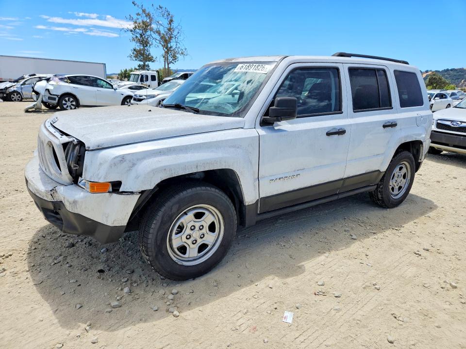 Aukcja sprzedaży 2016 Jeep Patriot, vin: 1C4NJPBAXGD809235, numer aukcji: 61891826