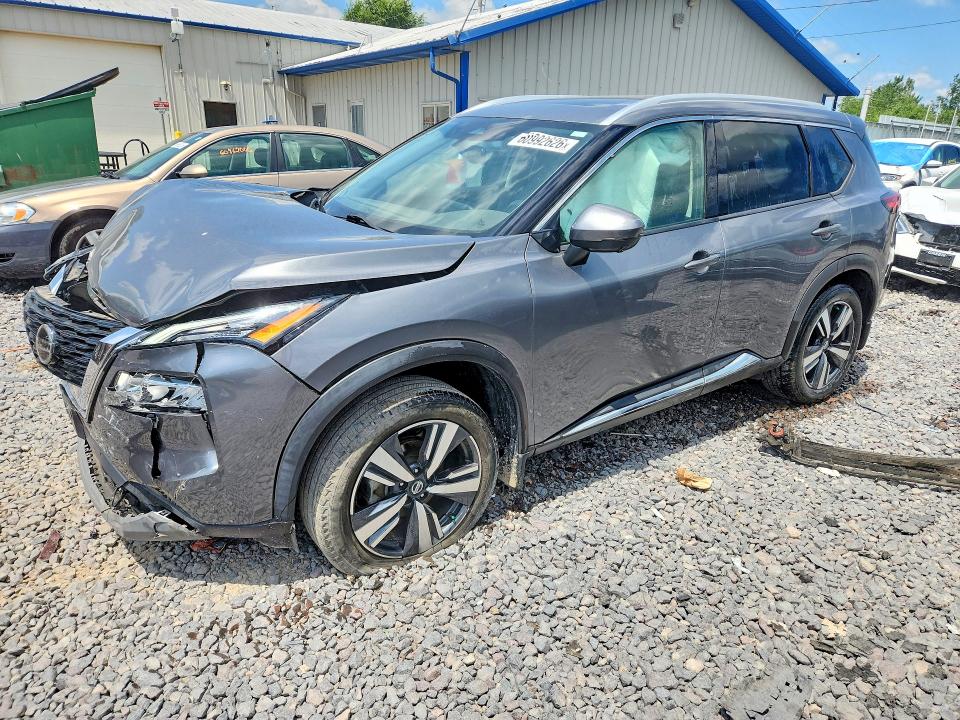 2021 Nissan Rogue მანქანა იყიდება აუქციონზე, vin: 5N1AT3CB0MC706508, აუქციონის ნომერი: 60992626
