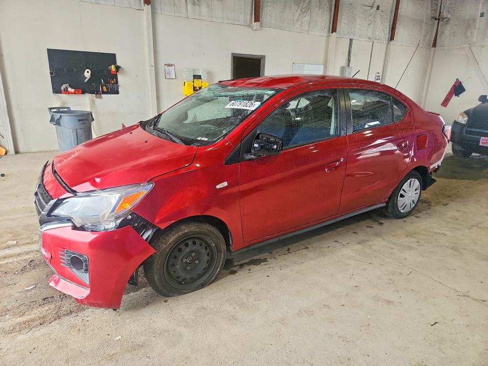 2023 Mitsubishi Mirage მანქანა იყიდება აუქციონზე, vin: ML32FUFJ0PHF04791, აუქციონის ნომერი: 60791826