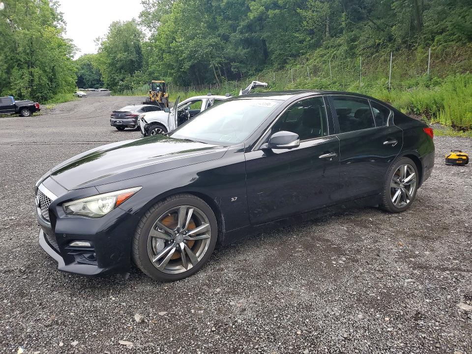 2014 Infiniti Q50 მანქანა იყიდება აუქციონზე, vin: JN1BV7AP2EM690142, აუქციონის ნომერი: 62945596