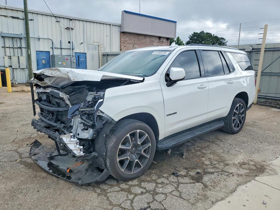 61590096 :رقم المزاد ، 1GNSCRKD7MR241387 vin ، 2021 Chevrolet Tahoe مزاد بيع