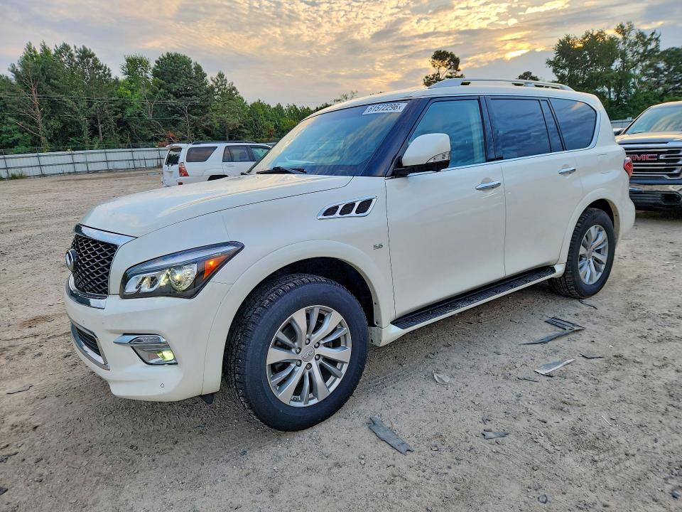 61572296 :رقم المزاد ، JN8AZ2NE1H9157543 vin ، 2017 Infiniti Qx80 مزاد بيع