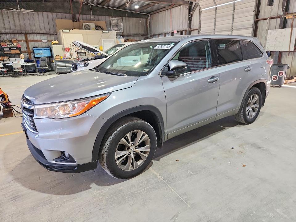 Aukcja sprzedaży 2014 Toyota Highlander, vin: 5TDBKRFH6ES049437, numer aukcji: 62820146