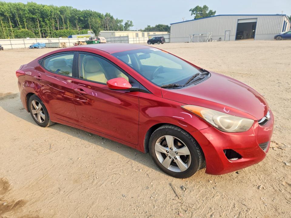 2012 Hyundai Elantra მანქანა იყიდება აუქციონზე, vin: KMHDH4AE2CU429239, აუქციონის ნომერი: 61043456