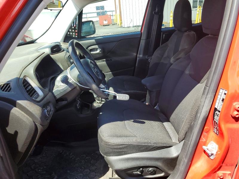 60186006 :رقم المزاد ، ZACCJBBT7FPB92372 vin ، 2015 Jeep Renegade مزاد بيع