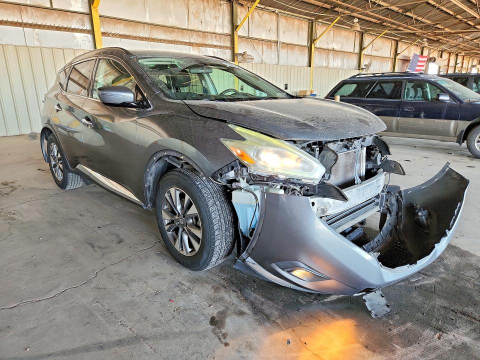Продажа на аукционе авто 2016 Nissan Murano, vin: 5N1AZ2MG6GN123243, номер лота: 61633116
