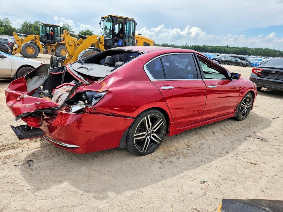 60035436 :رقم المزاد ، 1HGCR2F15HA091479 vin ، 2017 Honda Accord مزاد بيع