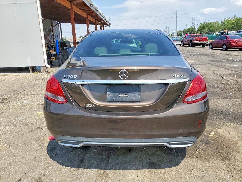 2017 Mercedes-benz C მანქანა იყიდება აუქციონზე, vin: 55SWF4KB8HU183495, აუქციონის ნომერი: 60001956