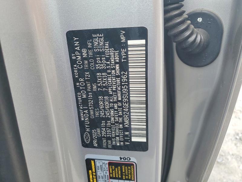 Продажа на аукционе авто 2025 Hyundai Palisade, vin: KM8R24GE9SU951962, номер лота: 62777216