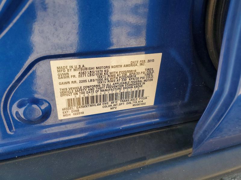Aukcja sprzedaży 2015 Mitsubishi Outlander Sport, vin: 4A4AP3AWXFE026470, numer aukcji: 62824096
