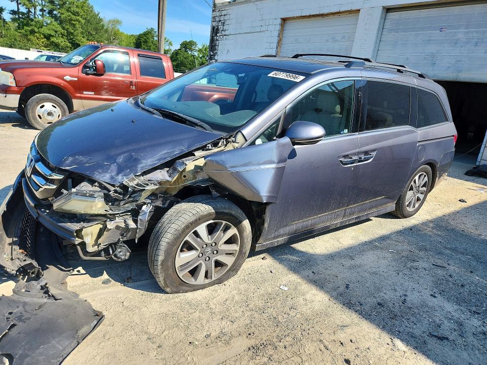 Продажа на аукционе авто 2014 Honda Odyssey, vin: 5FNRL5H96EB065233, номер лота: 60779996