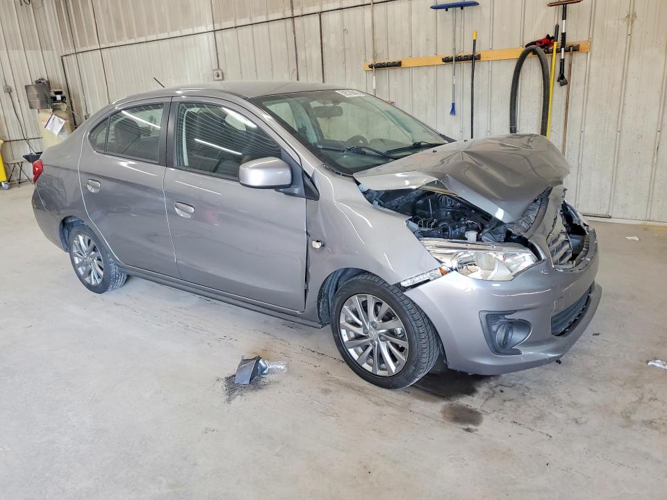 59578846 :رقم المزاد ، ML32F3FJ6KHF17502 vin ، 2019 Mitsubishi Mirage مزاد بيع