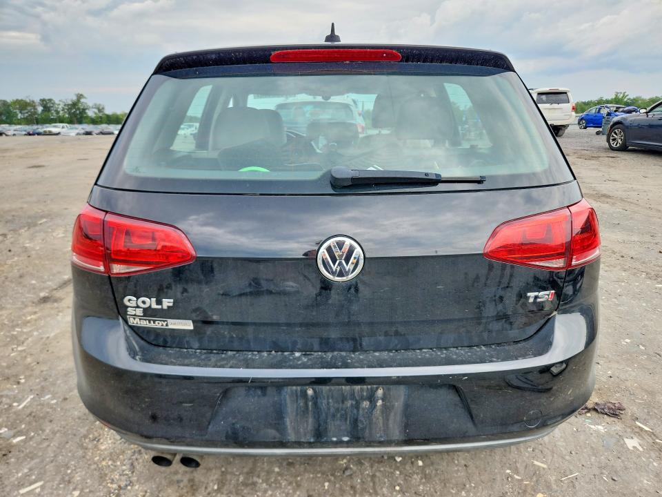 2016 Volkswagen Golf მანქანა იყიდება აუქციონზე, vin: 3VW217AU2GM007729, აუქციონის ნომერი: 59688436