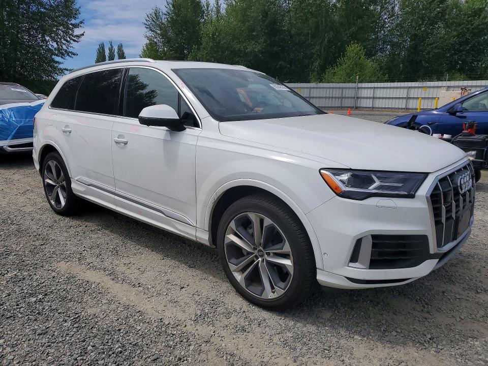 2021 Audi Q7 მანქანა იყიდება აუქციონზე, vin: WA1LXAF77MD020693, აუქციონის ნომერი: 60248756