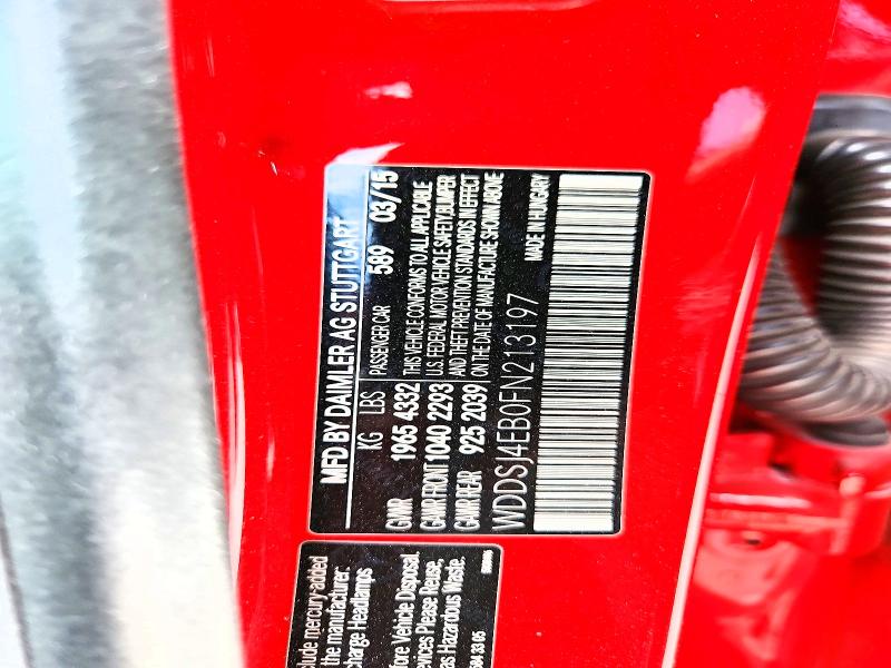 Продаж на аукціоні авто 2015 Mercedes-benz Cla, vin: WDDSJ4EB0FN213197, номер лоту: 60116496