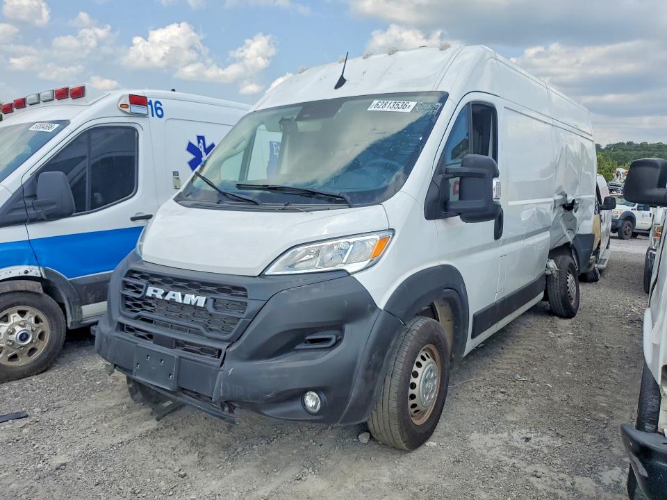 2024 Ram Promaster 2500 მანქანა იყიდება აუქციონზე, vin: 3C6LRVDG9RE149509, აუქციონის ნომერი: 62813536