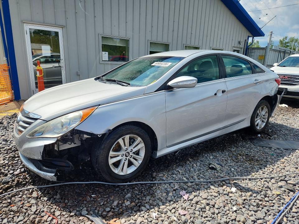 2014 Hyundai Sonata მანქანა იყიდება აუქციონზე, vin: 5NPEB4AC6EH933203, აუქციონის ნომერი: 59969286