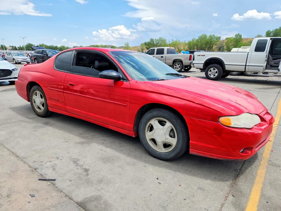 2002 Chevrolet Monte Carlo მანქანა იყიდება აუქციონზე, vin: 2G1WX15K129235997, აუქციონის ნომერი: 62408336