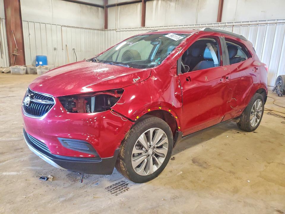 2019 Buick Encore მანქანა იყიდება აუქციონზე, vin: KL4CJESB2KB705891, აუქციონის ნომერი: 59631176