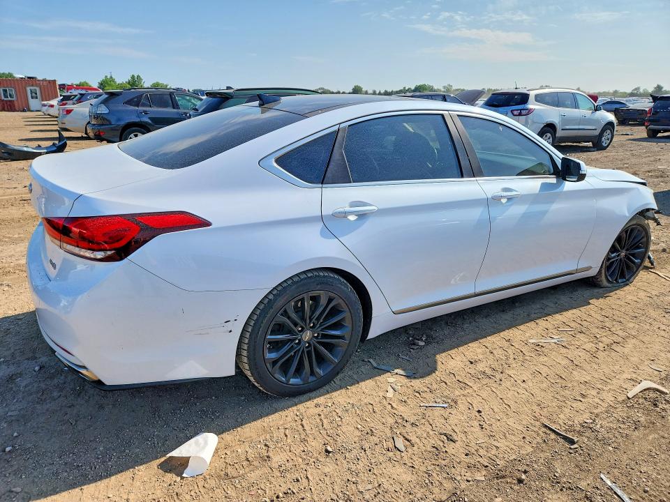 2015 Hyundai Genesis მანქანა იყიდება აუქციონზე, vin: KMHGN4JE2FU100695, აუქციონის ნომერი: 60186566