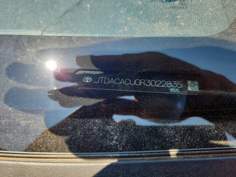 Aukcja sprzedaży 2024 Toyota Prius Prime, vin: JTDACACU0R3022835, numer aukcji: 59324496
