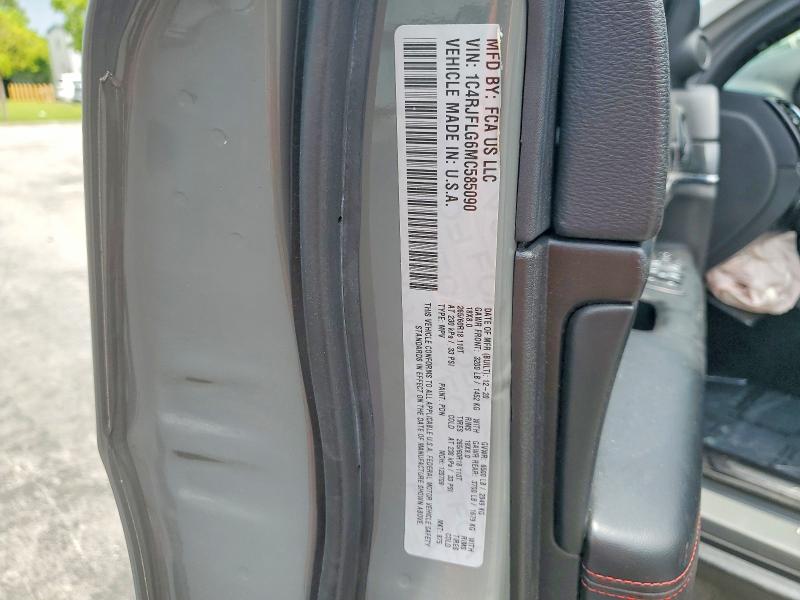 2021 Jeep Grand Cherokee მანქანა იყიდება აუქციონზე, vin: 1C4RJFLG6MC585090, აუქციონის ნომერი: 62214886
