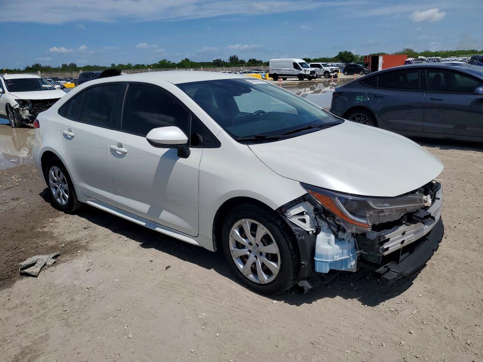 Продажа на аукционе авто 2020 Toyota Corolla, vin: JTDEPRAE0LJ111596, номер лота: 62997696