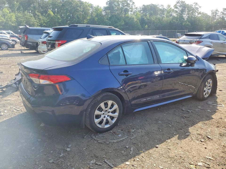 2020 Toyota Corolla მანქანა იყიდება აუქციონზე, vin: 5YFEPRAEXLP066615, აუქციონის ნომერი: 59301266