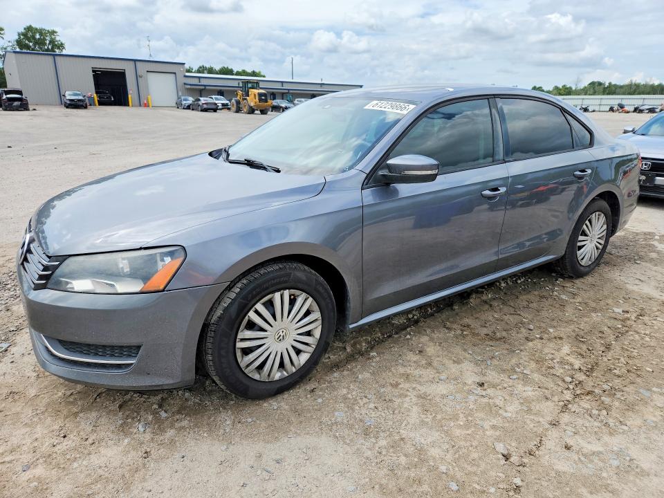Auction sale of the 2014 Volkswagen Passat, vin: 1VWAT7A35EC052840, lot number: 61229866