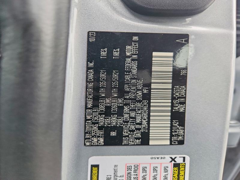 59181236 :رقم المزاد ، 2T2BAMCA6RC046349 vin ، 2024 Lexus Rx 350 مزاد بيع