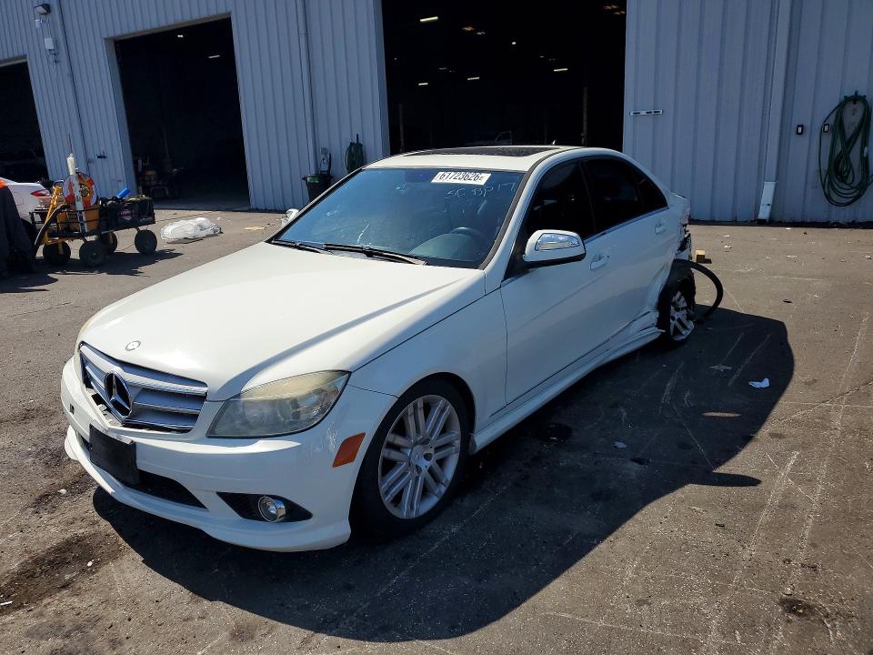 2009 Mercedes-benz C მანქანა იყიდება აუქციონზე, vin: WDDGF81X69F216653, აუქციონის ნომერი: 61723626