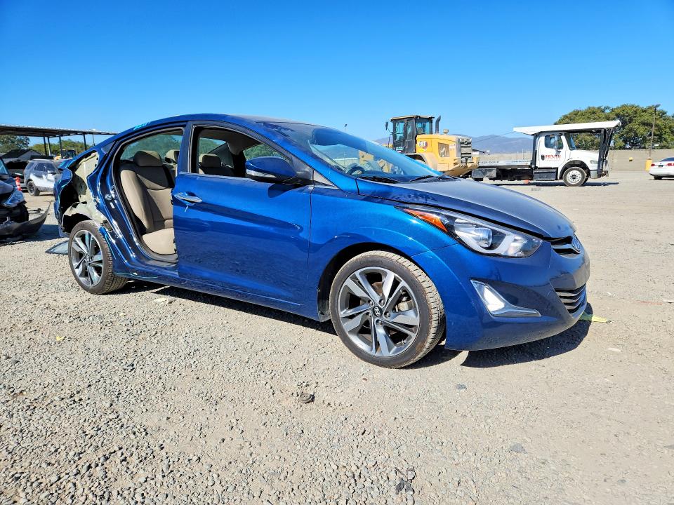2015 Hyundai Elantra მანქანა იყიდება აუქციონზე, vin: KMHDH4AEXFU425198, აუქციონის ნომერი: 60073686