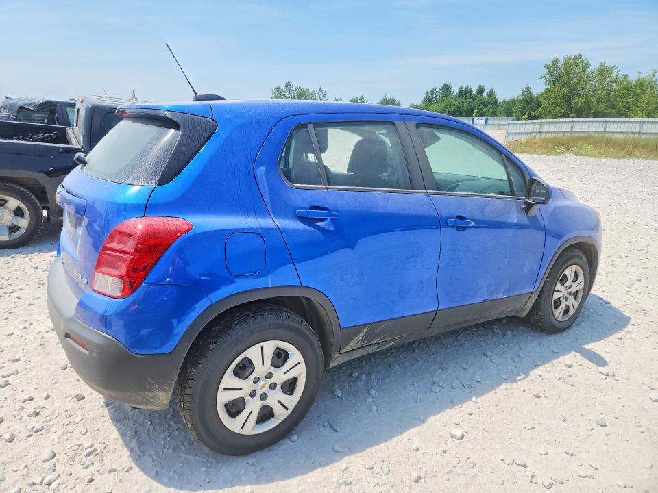 2016 Chevrolet Trax მანქანა იყიდება აუქციონზე, vin: KL7CJKSB2GB757059, აუქციონის ნომერი: 61019226