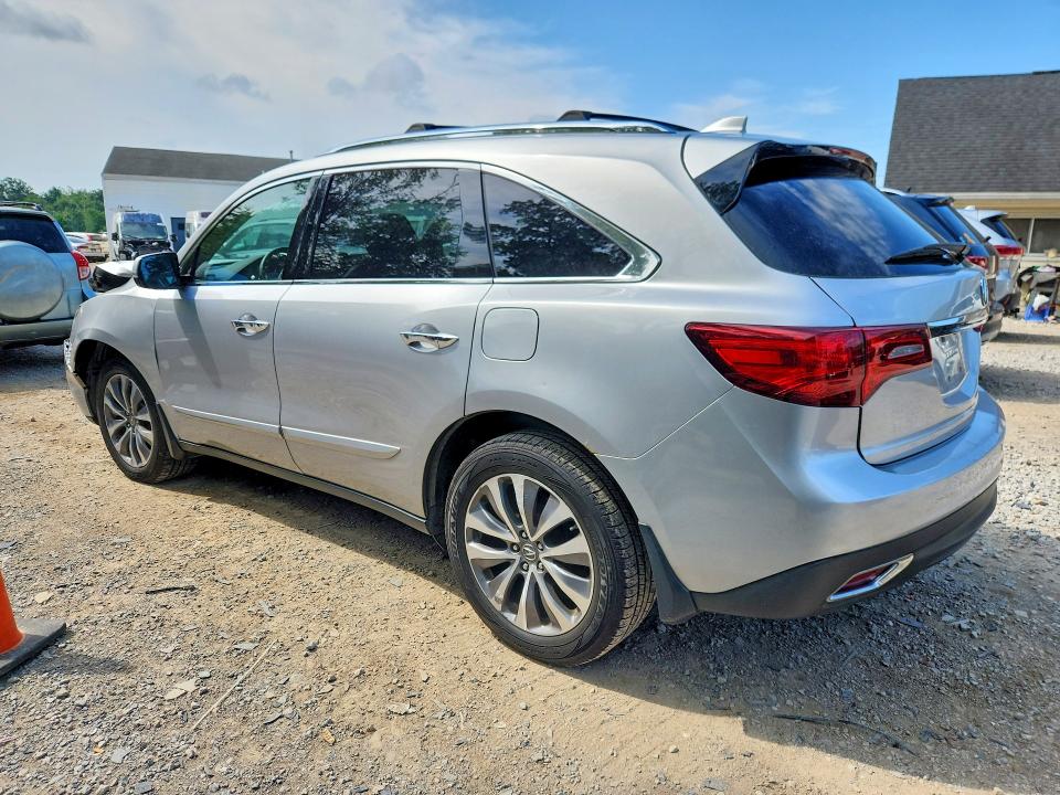 60509936 :رقم المزاد ، 5FRYD4H44FB025059 vin ، 2015 Acura Mdx مزاد بيع