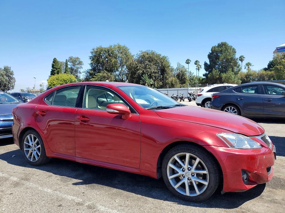 61743716 :رقم المزاد ، JTHBF5C20C5182726 vin ، 2012 Lexus Is 250 مزاد بيع