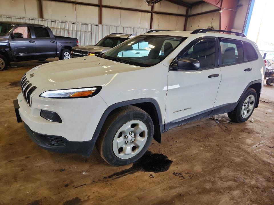 2015 Jeep Cherokee მანქანა იყიდება აუქციონზე, vin: 1C4PJMABXFW763040, აუქციონის ნომერი: 60443836