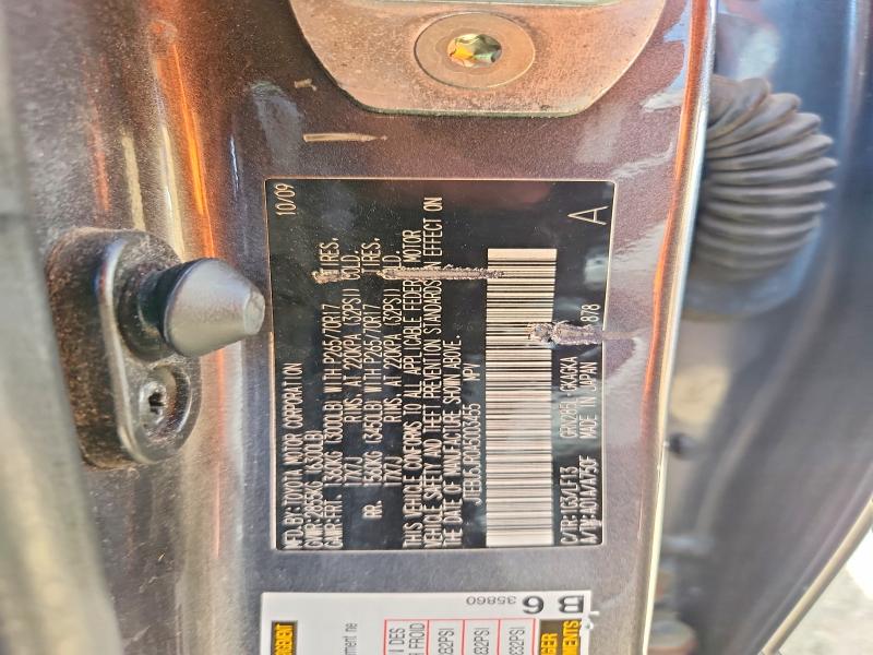 59289296 :رقم المزاد ، JTEBU5JR0A5003455 vin ، 2010 Toyota 4runner مزاد بيع