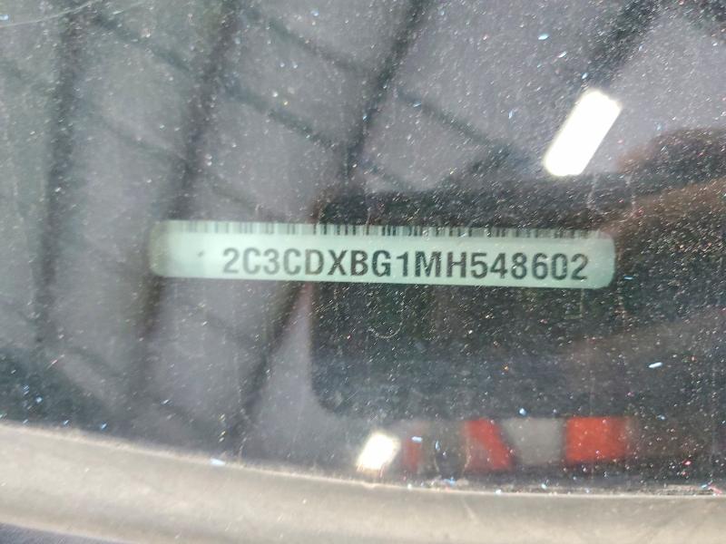 2021 Dodge Charger მანქანა იყიდება აუქციონზე, vin: 2C3CDXBG1MH548602, აუქციონის ნომერი: 60610906