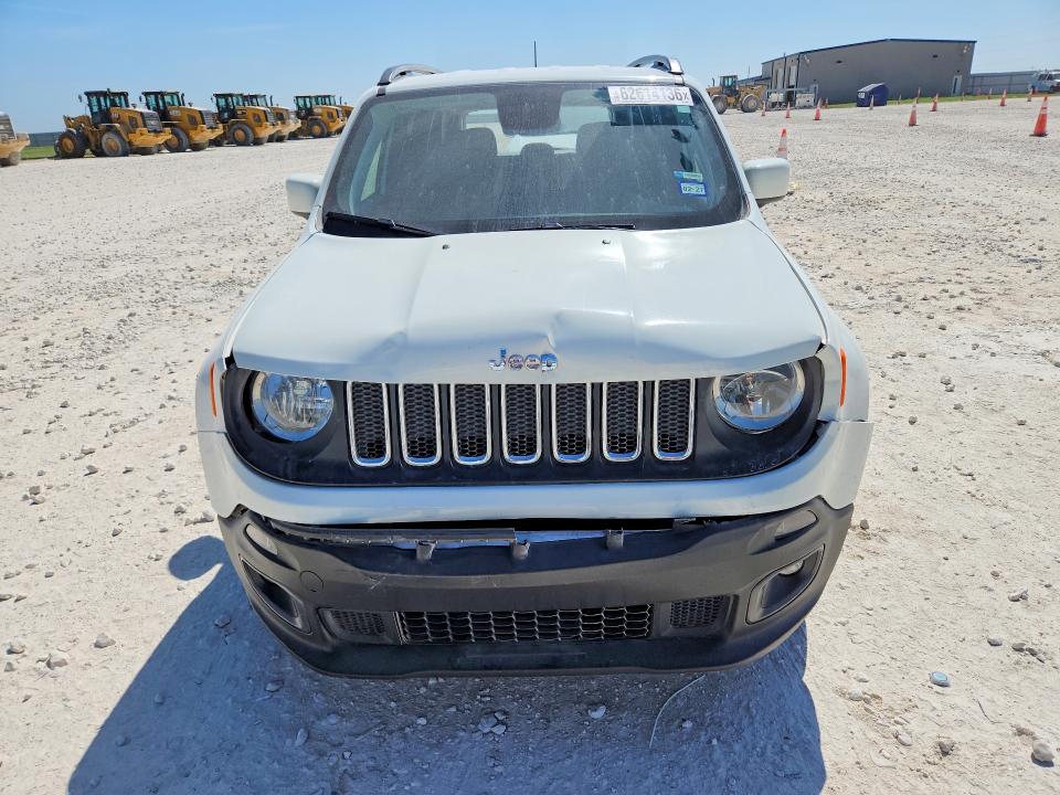 2018 Jeep Renegade მანქანა იყიდება აუქციონზე, vin: ZACCJABB9JPH17202, აუქციონის ნომერი: 62614136