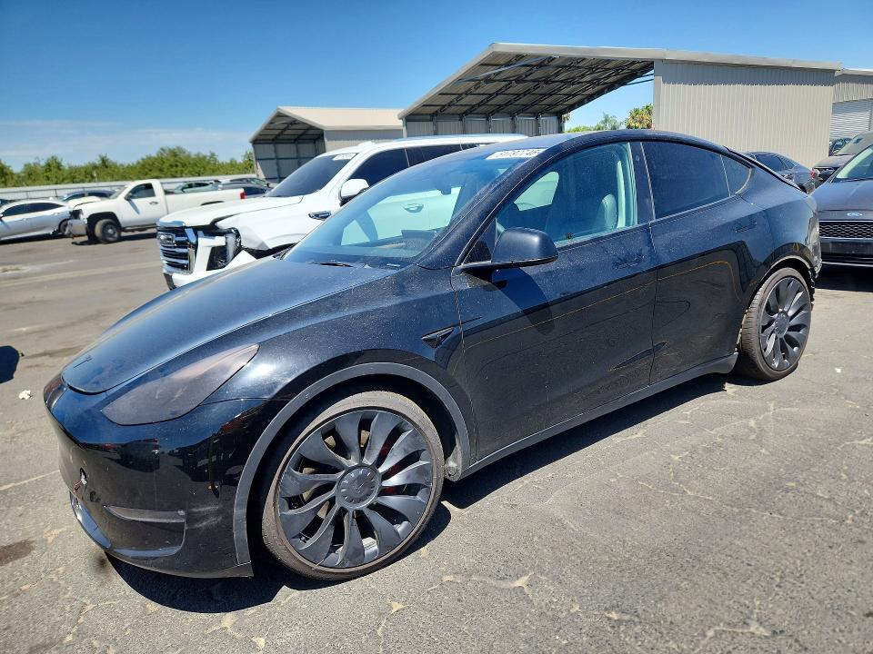 2023 Tesla Model Y მანქანა იყიდება აუქციონზე, vin: 7SAYGDEF2PF595175, აუქციონის ნომერი: 61797746