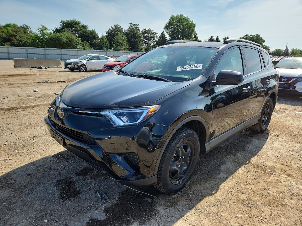 59367466 :رقم المزاد ، 2T3BFREV1JW840110 vin ، 2018 Toyota Rav4 مزاد بيع