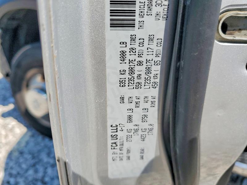 Продажа на аукционе авто 2017 Ram 3500, vin: 3C63RRGLXHG697263, номер лота: 60308246