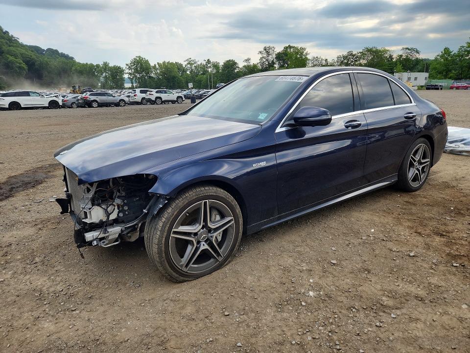 Продажа на аукционе авто 2021 Mercedes-benz C, vin: W1KWF6EB7MR613424, номер лота: 60474676