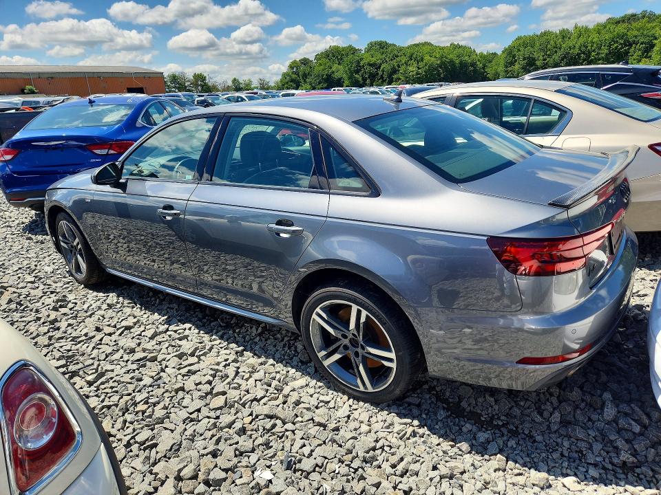 2018 Audi A4 მანქანა იყიდება აუქციონზე, vin: WAUENAF47JA209557, აუქციონის ნომერი: 58199406