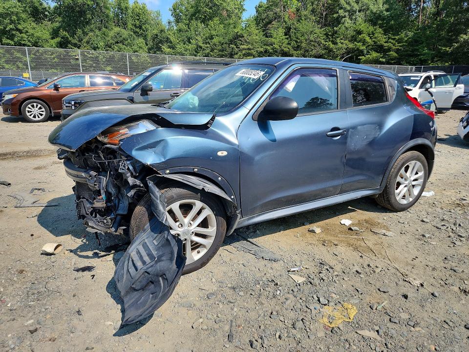 2011 Nissan Juke მანქანა იყიდება აუქციონზე, vin: JN8AF5MV3BT017466, აუქციონის ნომერი: 60005246