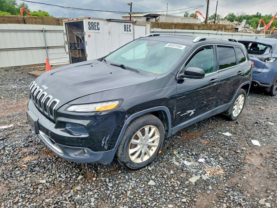 60451946 :رقم المزاد ، 1C4PJMDS4FW544523 vin ، 2015 Jeep Cherokee مزاد بيع