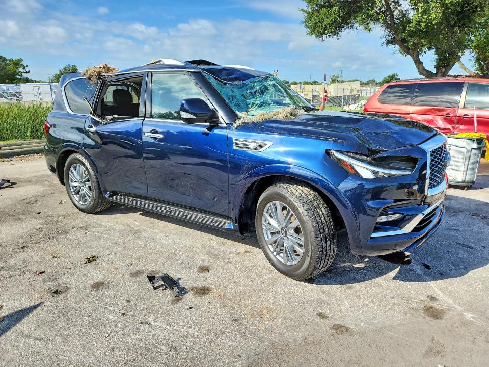 2022 Infiniti Qx80 მანქანა იყიდება აუქციონზე, vin: JN8AZ2AF0N9740924, აუქციონის ნომერი: 59680076