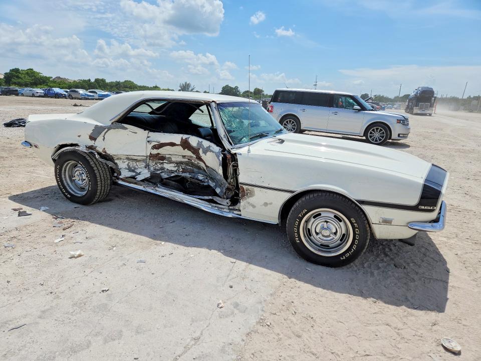 62657726 :رقم المزاد ، 124378N318534 vin ، 1968 Chevrolet Camaro مزاد بيع