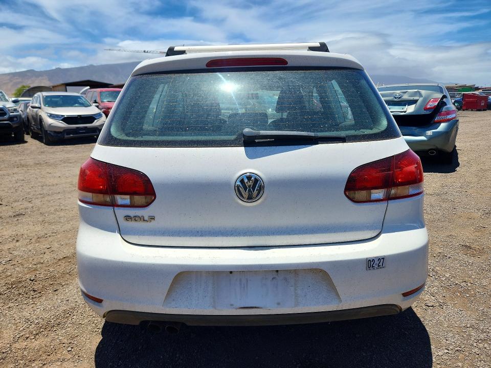 2010 Volkswagen Golf მანქანა იყიდება აუქციონზე, vin: WVWBB7AJ0AW152927, აუქციონის ნომერი: 63144076