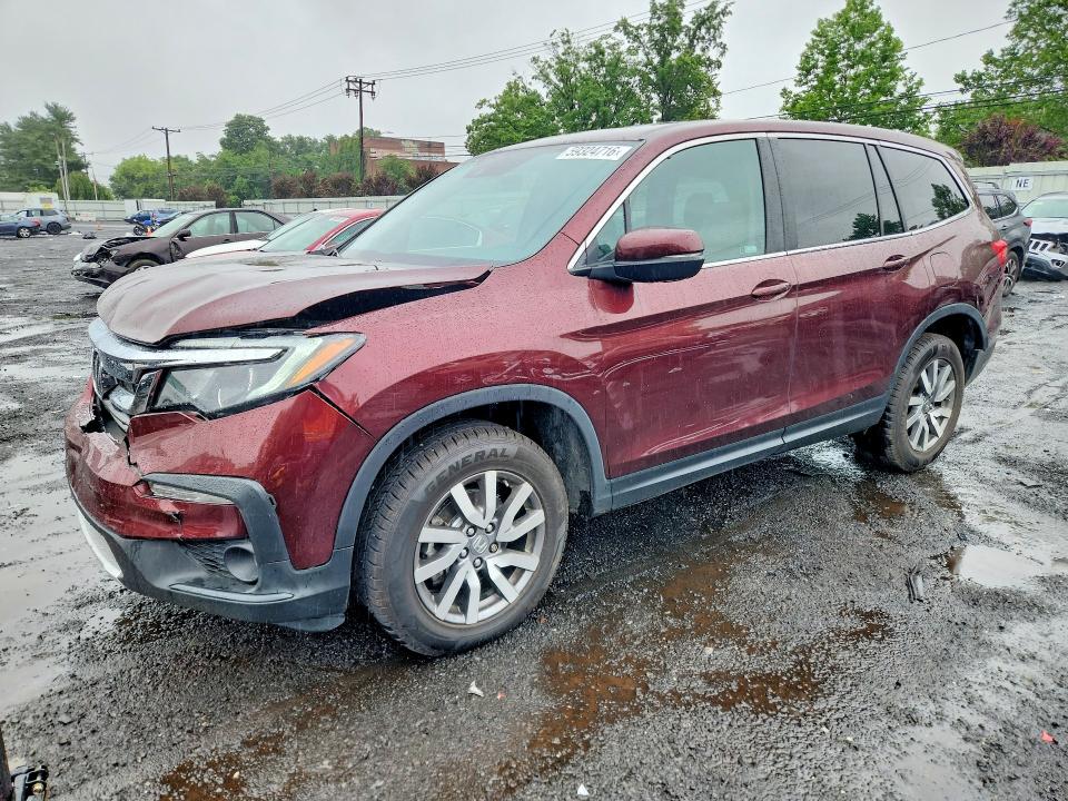 59324716 :رقم المزاد ، 5FNYF6H59MB017374 vin ، 2021 Honda Pilot مزاد بيع